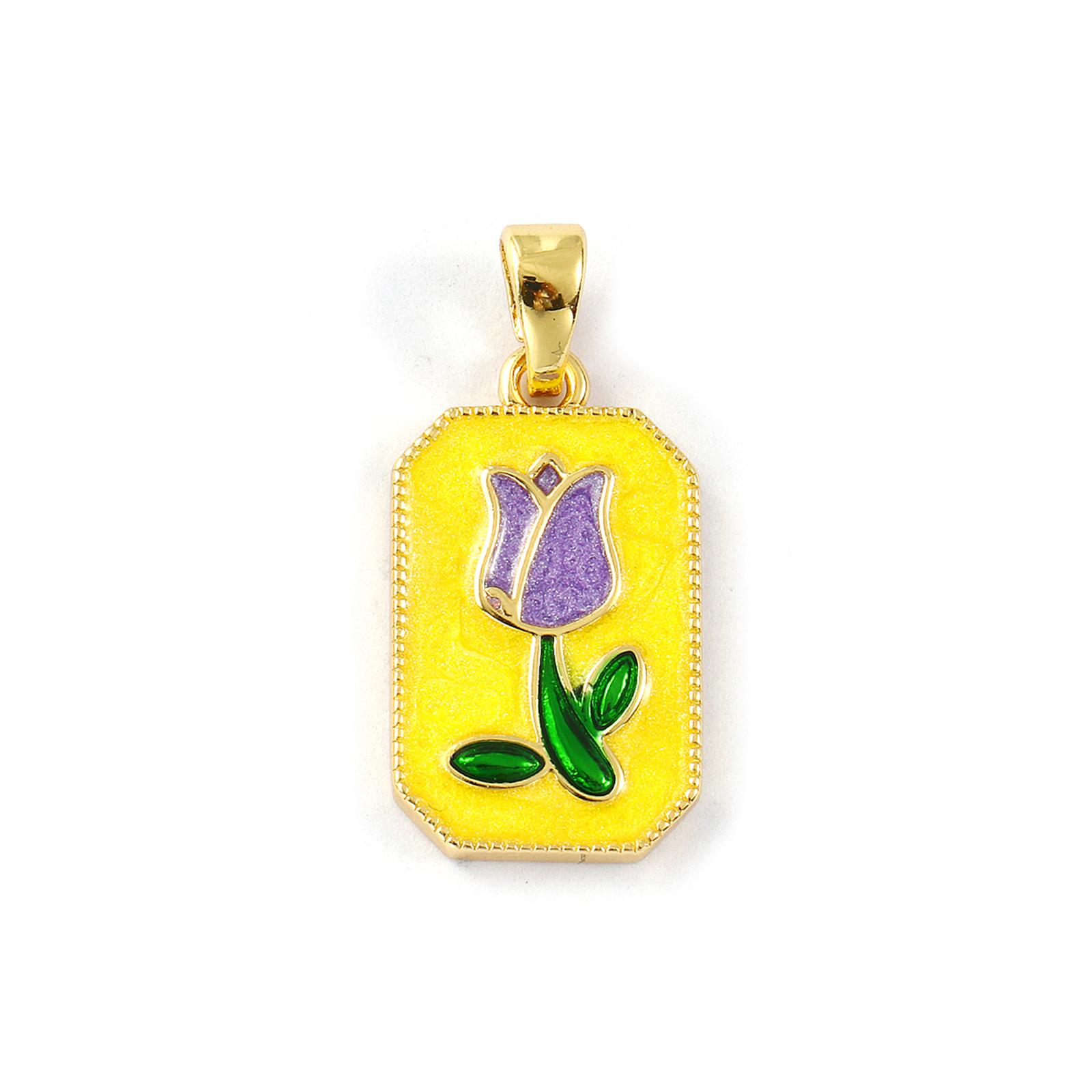 2Pcs Brass Pendants 18K Gold Plated Enamel Octagon Pearlescent Sun Coconut Tree Conch Tulip Pendants Necklace DIY 3cm X 1.4cm
2Pcs Brass Pendants 18K Gold Plated Enamel Octagon Pearlescent Sun Coconut Tree Conch Tulip Pendants Necklace DIY 3cm X 1.4cm
