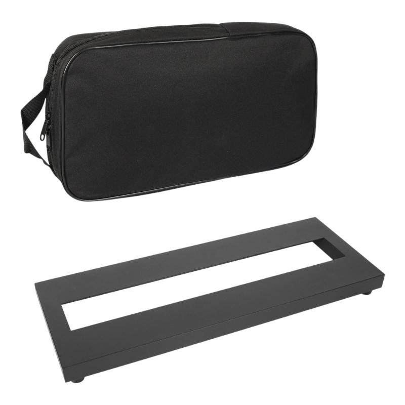 Guitar Effect Pedalboard with Carrying Bag Aluminum Alloy Effect Pedal Plate Large Guitar Pedal Board for Guitar Pedals 1
Guitar Effect Pedalboard with Carrying Bag Aluminum Alloy Effect Pedal Plate Large Guitar Pedal Board for Guitar Pedals 1