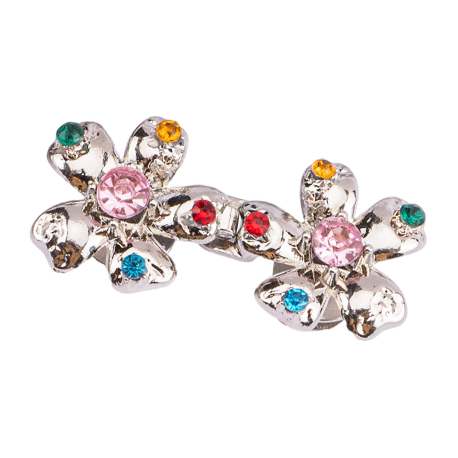Flower Waist Tighten Pins for Pants Waist Cinch Button Clasp Brooch Clip Clothing Accs Easy Use Waist Fitness Snap Pin срібний
Flower Waist Tighten Pins for Pants Waist Cinch Button Clasp Brooch Clip Clothing Accs Easy Use Waist Fitness Snap Pin срібний