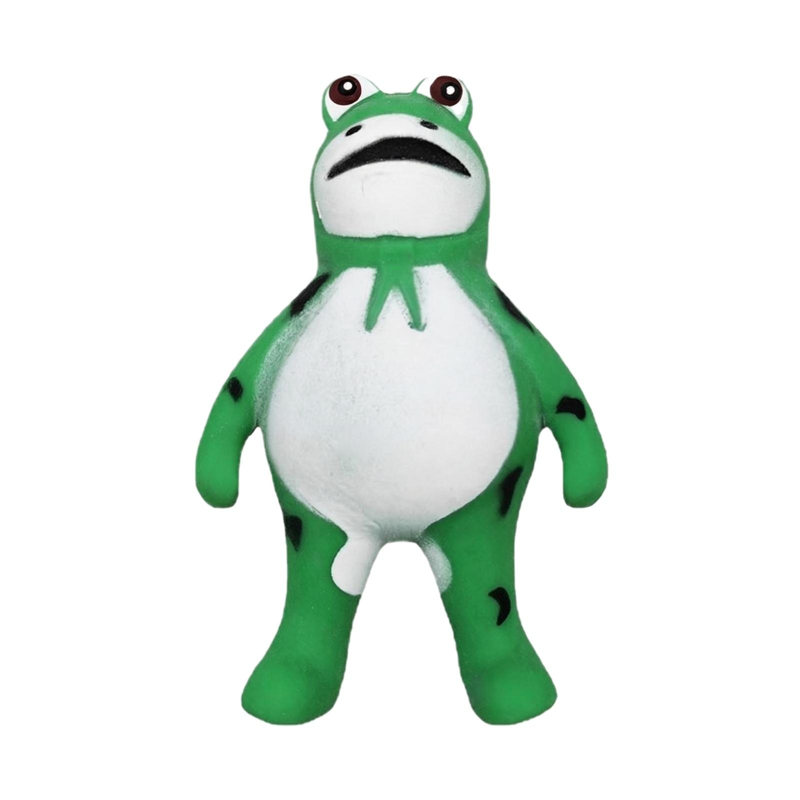 Stuffed Frog Plush Toy Standing Design Soft Fabric Body Filled with Sand Weighted Base for Stability Collectible Figurine One Size
Stuffed Frog Plush Toy Standing Design Soft Fabric Body Filled with Sand Weighted Base for Stability Collectible Figurine One Size
