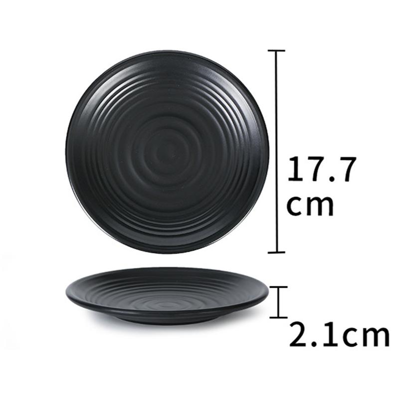 Черные меламиновые круглые тарелки для фруктов, риса, стейка, подносы, кухонная обеденная тарелка для еды, тарелка для закусок, десертов, поднос, красивая посуда
Черные меламиновые круглые тарелки для фруктов, риса, стейка, подносы, кухонная обеденная тарелка для еды, тарелка для закусок, десертов, поднос, красивая посуда