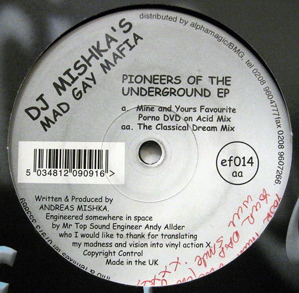 12inch Record MAD GAY MAFIA Pioneers Of The Underground EP EF014 Ef.adrine 2001 UK Dance Electronica Used
12inch Record MAD GAY MAFIA Pioneers Of The Underground EP EF014 Ef.adrine 2001 UK Dance Electronica Used