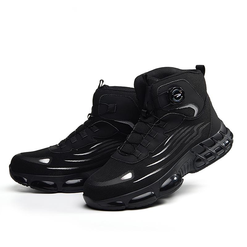 Rotary Buckle Work Safety Shoes for Men and Women High Top Soft Sole Lightweight Protective Work Sneakers Men Breathable Boots 48 чёрный
Rotary Buckle Work Safety Shoes for Men and Women High Top Soft Sole Lightweight Protective Work Sneakers Men Breathable Boots 48 чёрный