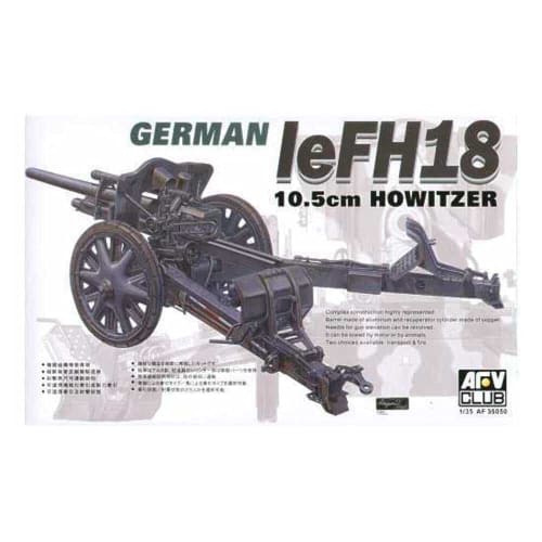 AFV Club 1/35 LeFH18 10.5cm Howitzer Plastic Model
AFV Club 1/35 LeFH18 10.5cm Howitzer Plastic Model