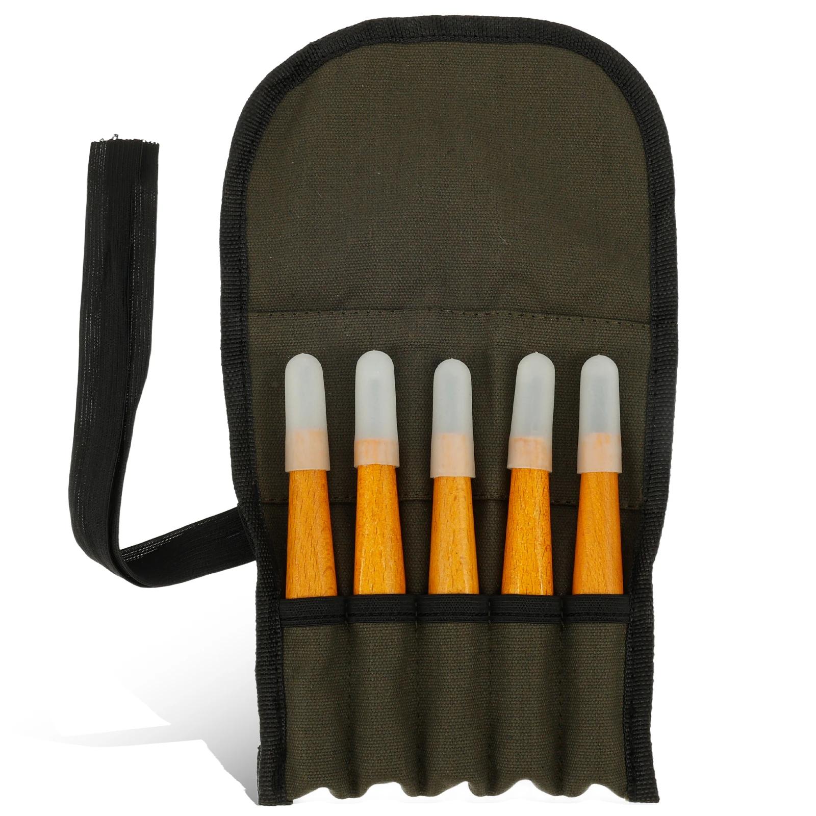5Pcs Triangular Linocut Carving Tools Comfortable Grip Assorted Sizes Wood Carving Set With Blade Protectors for Woodcarving 1 set
5Pcs Triangular Linocut Carving Tools Comfortable Grip Assorted Sizes Wood Carving Set With Blade Protectors for Woodcarving 1 set