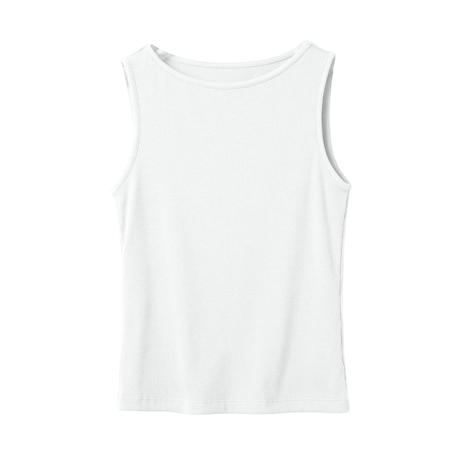 Sleeveless Tank Top for Women Crew Neck Basic Ribbed Knit Soft Lightweight Stretchy Casual Shirt Undershirt XL білий
Sleeveless Tank Top for Women Crew Neck Basic Ribbed Knit Soft Lightweight Stretchy Casual Shirt Undershirt XL білий