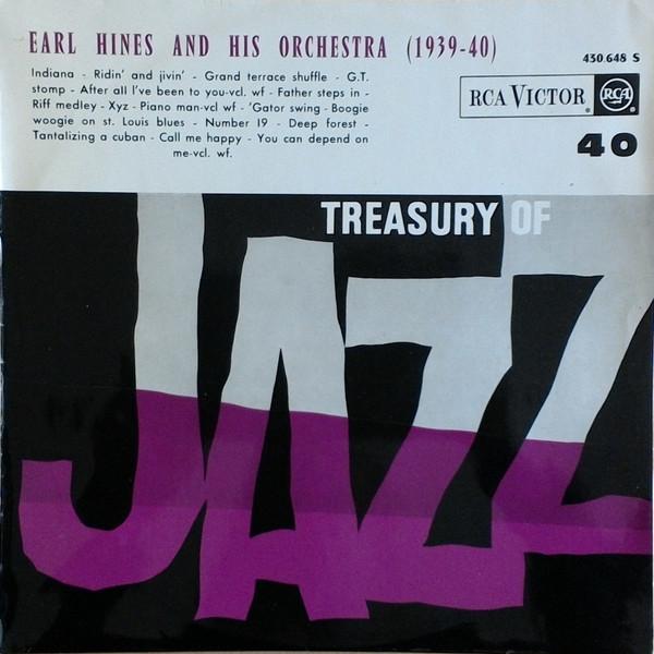 LP Record EARL HINES Earl Hines And His Orchestra 1939 430648 RCA VICTOR 1964 France Jazz Used
LP Record EARL HINES Earl Hines And His Orchestra 1939 430648 RCA VICTOR 1964 France Jazz Used