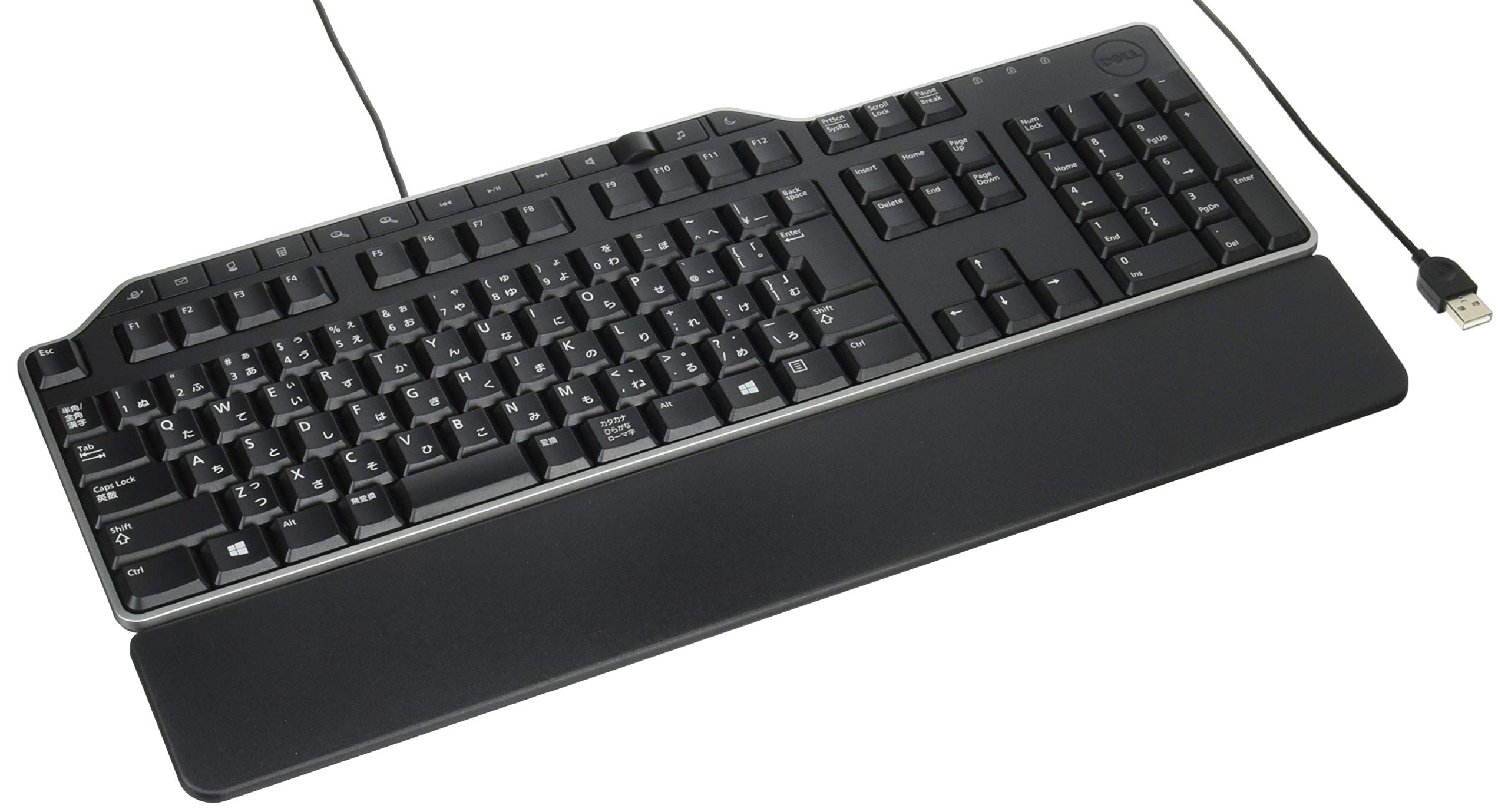 Dell Wired Keyboard with USB Keys KB522 Business Multimedia Hub/Palm Rest/Multimedia Keys/Shortcut
Dell Wired Keyboard with USB Keys KB522 Business Multimedia Hub/Palm Rest/Multimedia Keys/Shortcut