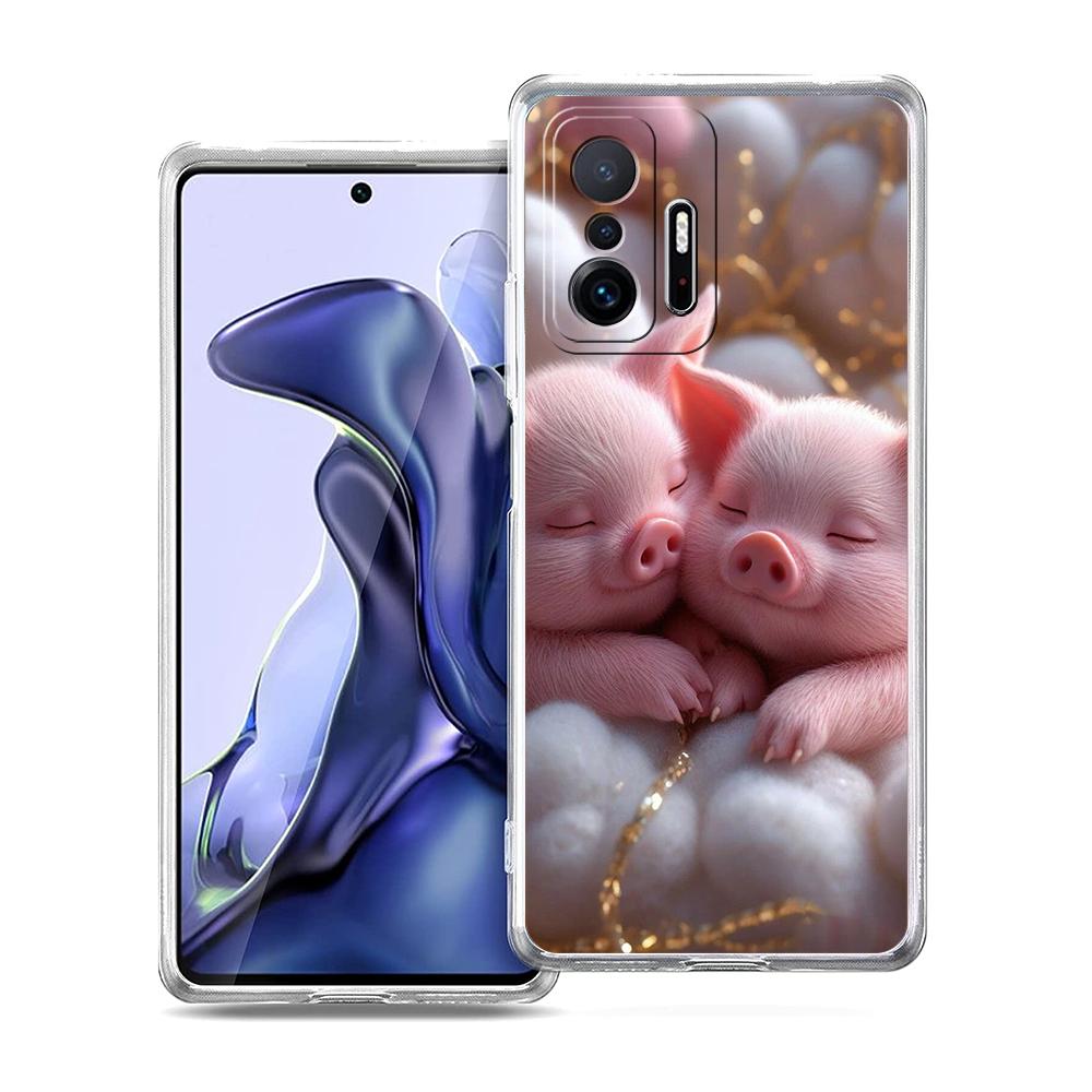 Прозрачный чехол для телефона для Xiaomi Mi 14 13 12 11 Ultra 13T 12T 11T Poco X3 NFC F3 F6 Pro Lite 5G Мягкий корпус из ТПУ Милый узор со свиньями Xiaomi 12T
Прозрачный чехол для телефона для Xiaomi Mi 14 13 12 11 Ultra 13T 12T 11T Poco X3 NFC F3 F6 Pro Lite 5G Мягкий корпус из ТПУ Милый узор со свиньями Xiaomi 12T