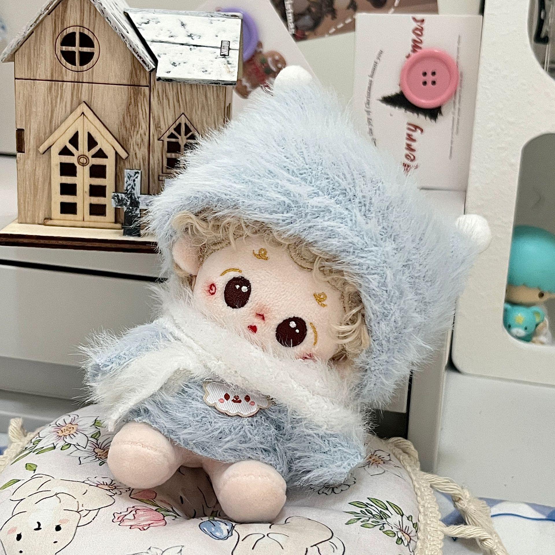 Cute 20x10cm Autumn/Winter Cotton Plush Doll Clothing Set 10cm Lamb
Cute 20x10cm Autumn/Winter Cotton Plush Doll Clothing Set 10cm Lamb