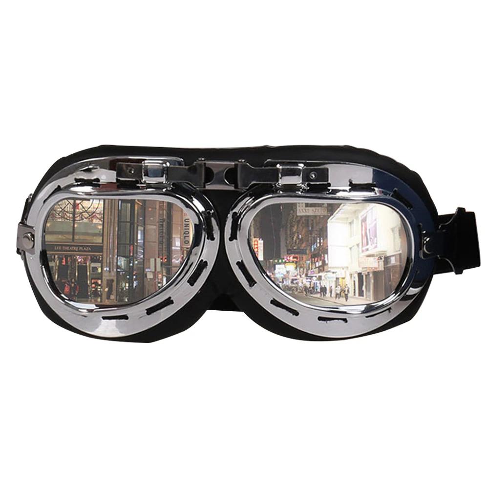Leather Retro Motorcycle E-Bike Goggles Windproof UV Dustproof Lens Frame For Off Road Riding Scooter Snowboard Eye Protection
Leather Retro Motorcycle E-Bike Goggles Windproof UV Dustproof Lens Frame For Off Road Riding Scooter Snowboard Eye Protection