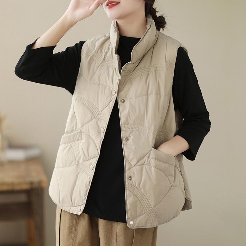 Women s High-End Korean Style Short Duck Down Vest - Winter Collection One Size (recommended for 40kg-75kg) хакі
Women s High-End Korean Style Short Duck Down Vest - Winter Collection One Size (recommended for 40kg-75kg) хакі