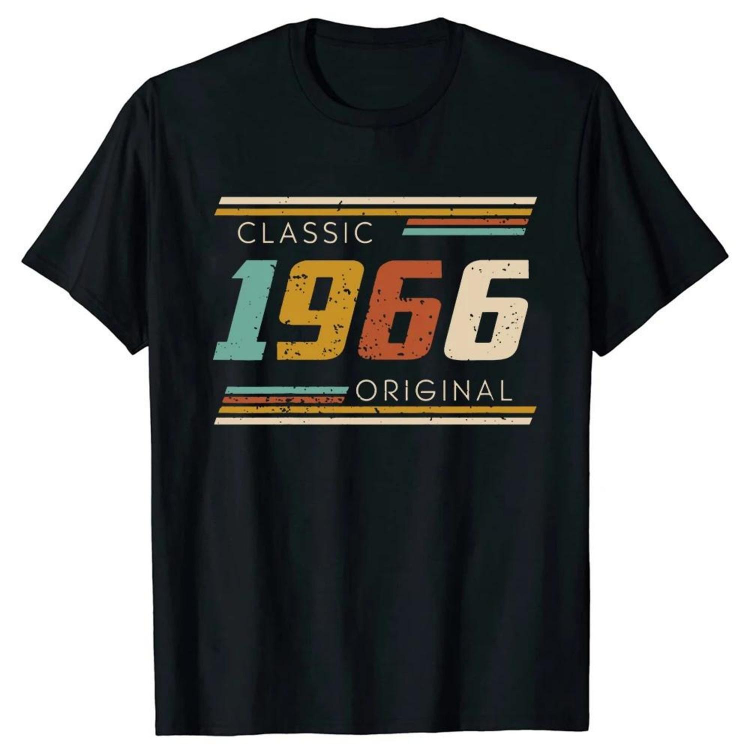 Vintage Made In 1966 58th Birthday 58 Years Old T Shirt Summer Style Graphic Cotton Streetwear All Original Parts Gifts Tshirt XXXXXL чорний
Vintage Made In 1966 58th Birthday 58 Years Old T Shirt Summer Style Graphic Cotton Streetwear All Original Parts Gifts Tshirt XXXXXL чорний