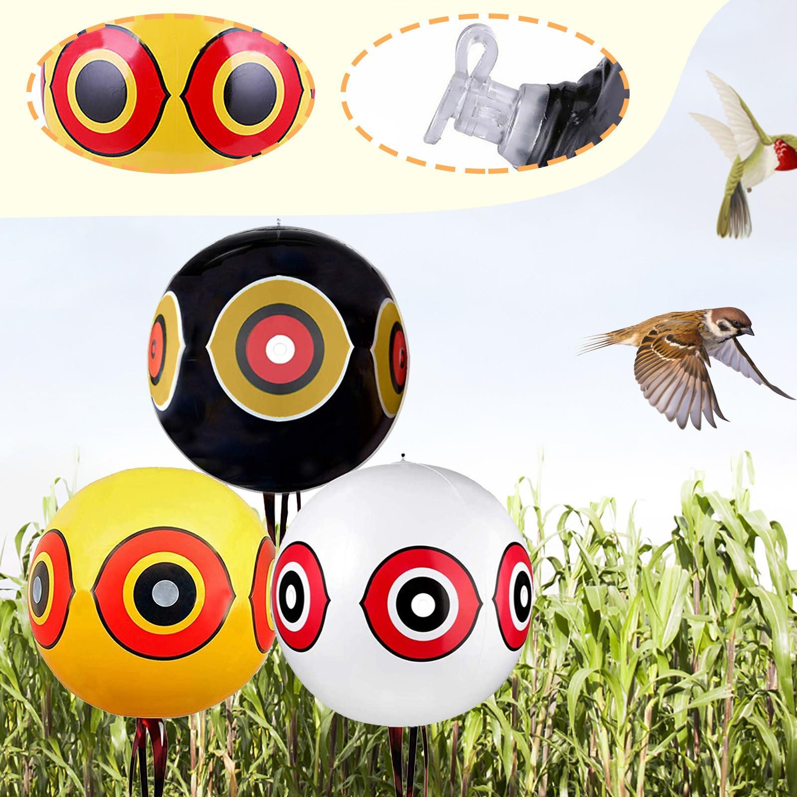 Hanging Bird Repellent Reflective Scare Balls with Eye Pattern Outdoor Deterrent Spheres for Garden Orchard Farm Yard Protection Decoration чёрный
Hanging Bird Repellent Reflective Scare Balls with Eye Pattern Outdoor Deterrent Spheres for Garden Orchard Farm Yard Protection Decoration чёрный
