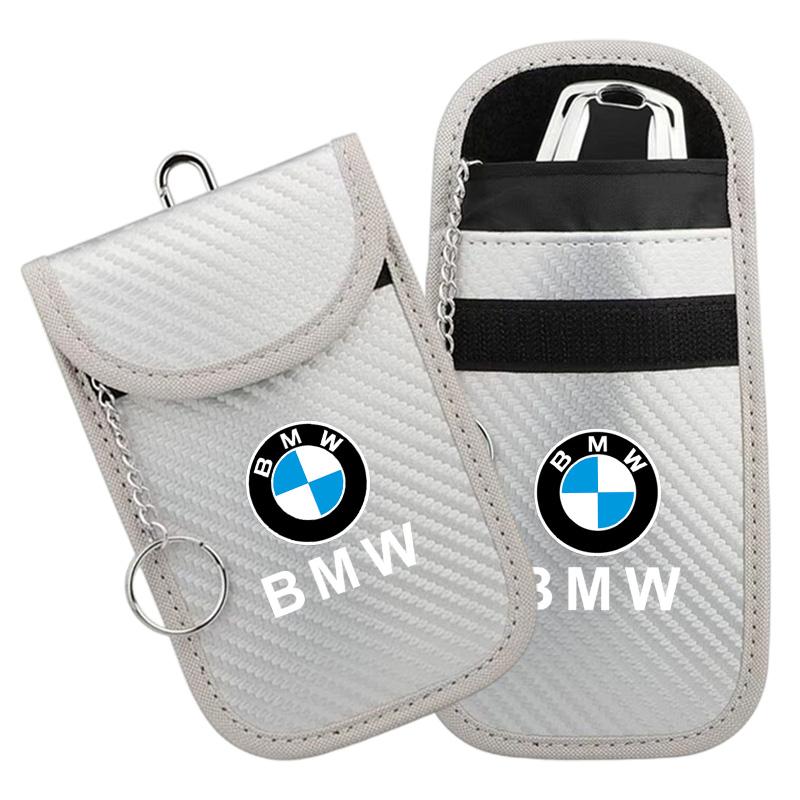 For BMW Logo Car Key Pouch Signal-blocking Faraday Bag Key Case Anti-theft Car Key Storage Organizer with Wear Resistant Materia
For BMW Logo Car Key Pouch Signal-blocking Faraday Bag Key Case Anti-theft Car Key Storage Organizer with Wear Resistant Materia