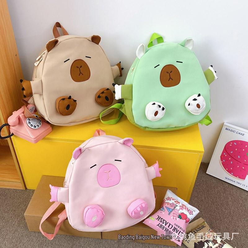 Capybara Cartoon Coin Purse & Cute Backpack for Kindergarten Girls - Internet Celebrity Gift Pink without Pendant
Capybara Cartoon Coin Purse & Cute Backpack for Kindergarten Girls - Internet Celebrity Gift Pink without Pendant