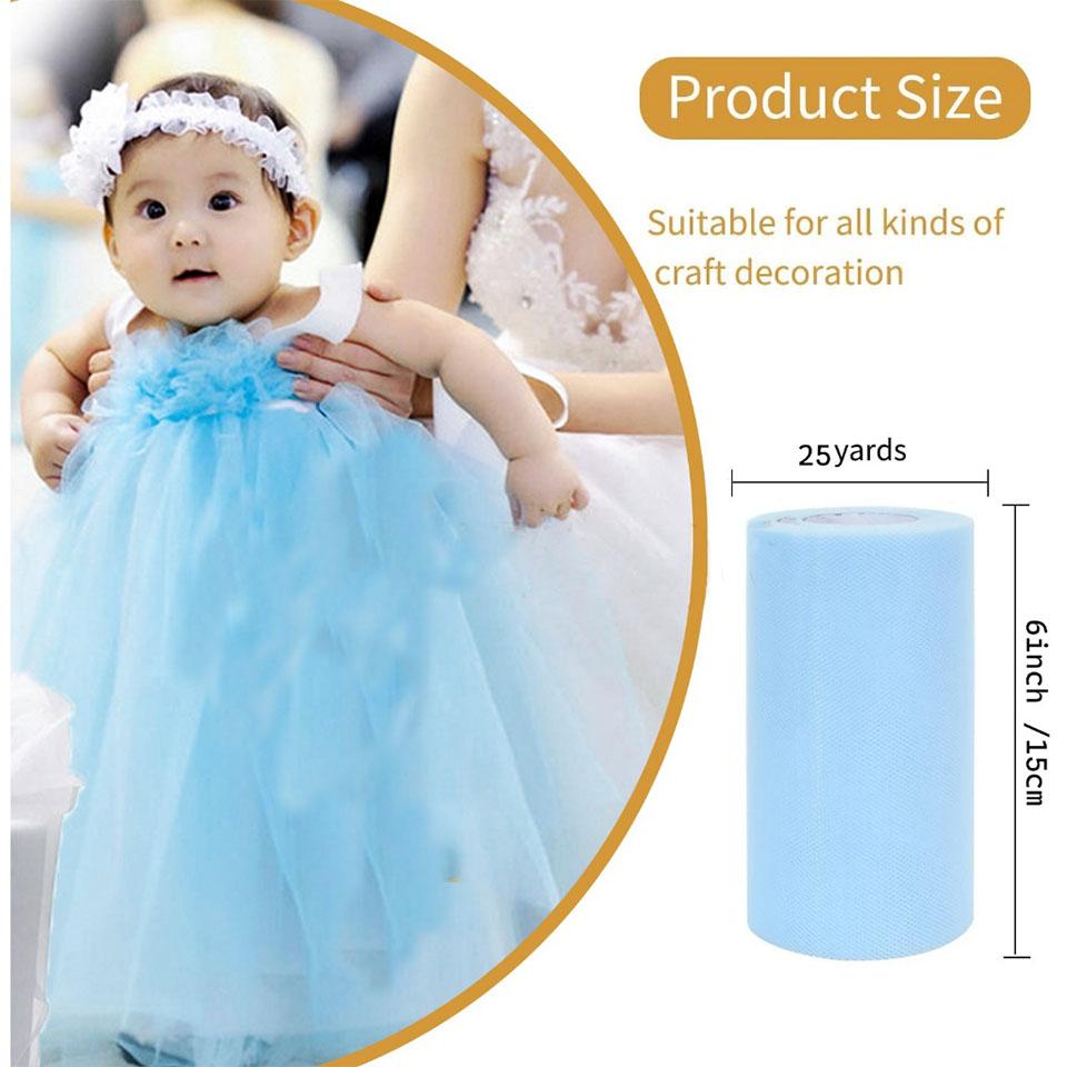 Tulle Roll Spool 25 Yards 15cm White Organza Roll Red Blue Tulle Organza Fabric Tutu Skirt Shower Decor Party Supplies
Tulle Roll Spool 25 Yards 15cm White Organza Roll Red Blue Tulle Organza Fabric Tutu Skirt Shower Decor Party Supplies