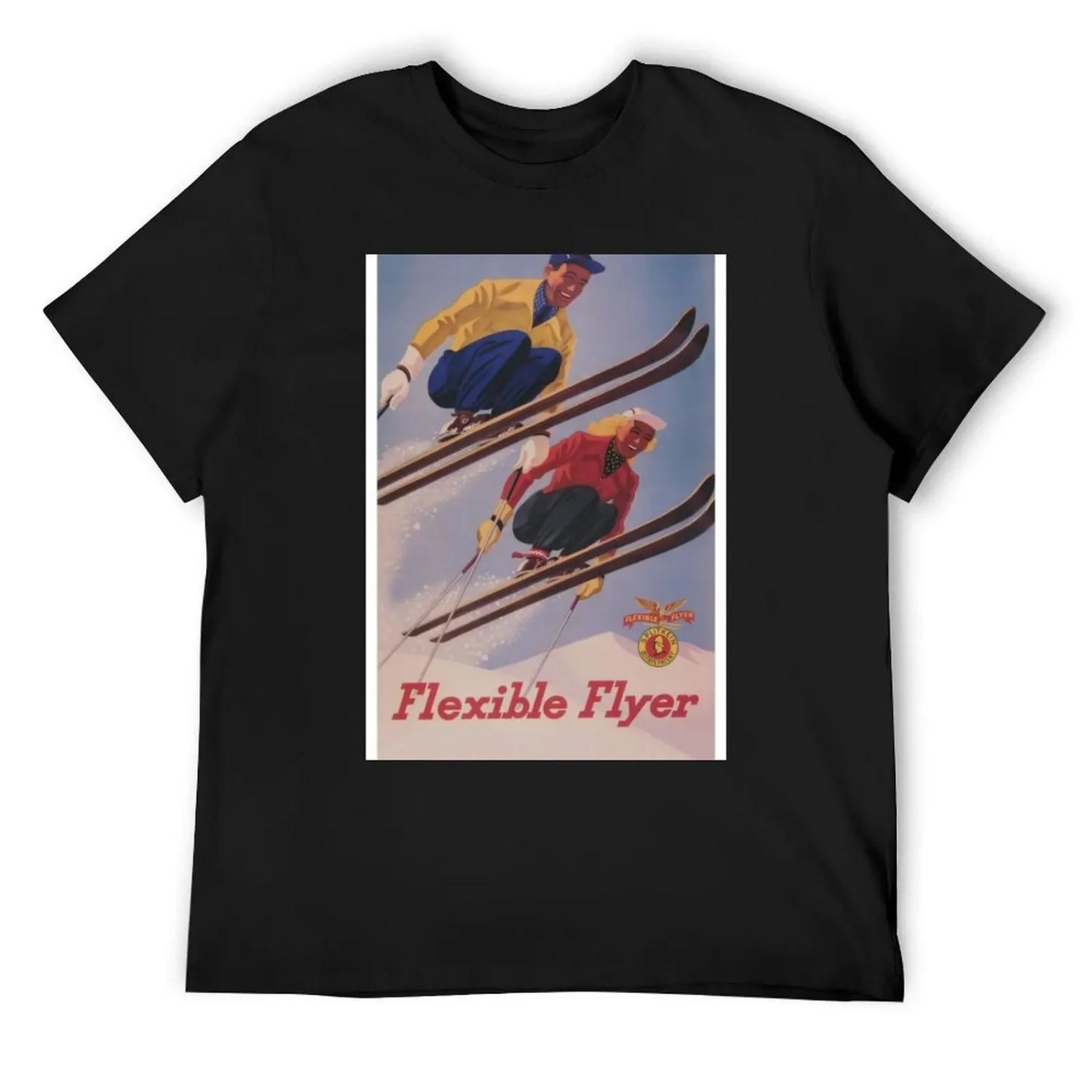 Flexible Flyer Vintage Ski Poster T-Shirt funny gifts street wear Blouse vintage t shirt men XXXXXL чорний
Flexible Flyer Vintage Ski Poster T-Shirt funny gifts street wear Blouse vintage t shirt men XXXXXL чорний