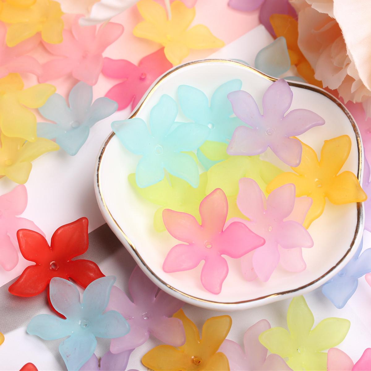 Jewelry Making 100Pcs Bauhinia Flower Holder Acrylic Matte DIY Hair Accessories for Earrings Necklaces Fashion Beads Accessories
Jewelry Making 100Pcs Bauhinia Flower Holder Acrylic Matte DIY Hair Accessories for Earrings Necklaces Fashion Beads Accessories