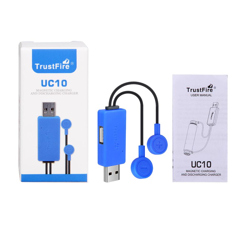 TrustFire UC10 Magnetic Battery Charger with power bank function Universal Charger for Li-ion 32650 21700 16340 26650 18650 Cell светло-серый
TrustFire UC10 Magnetic Battery Charger with power bank function Universal Charger for Li-ion 32650 21700 16340 26650 18650 Cell светло-серый
