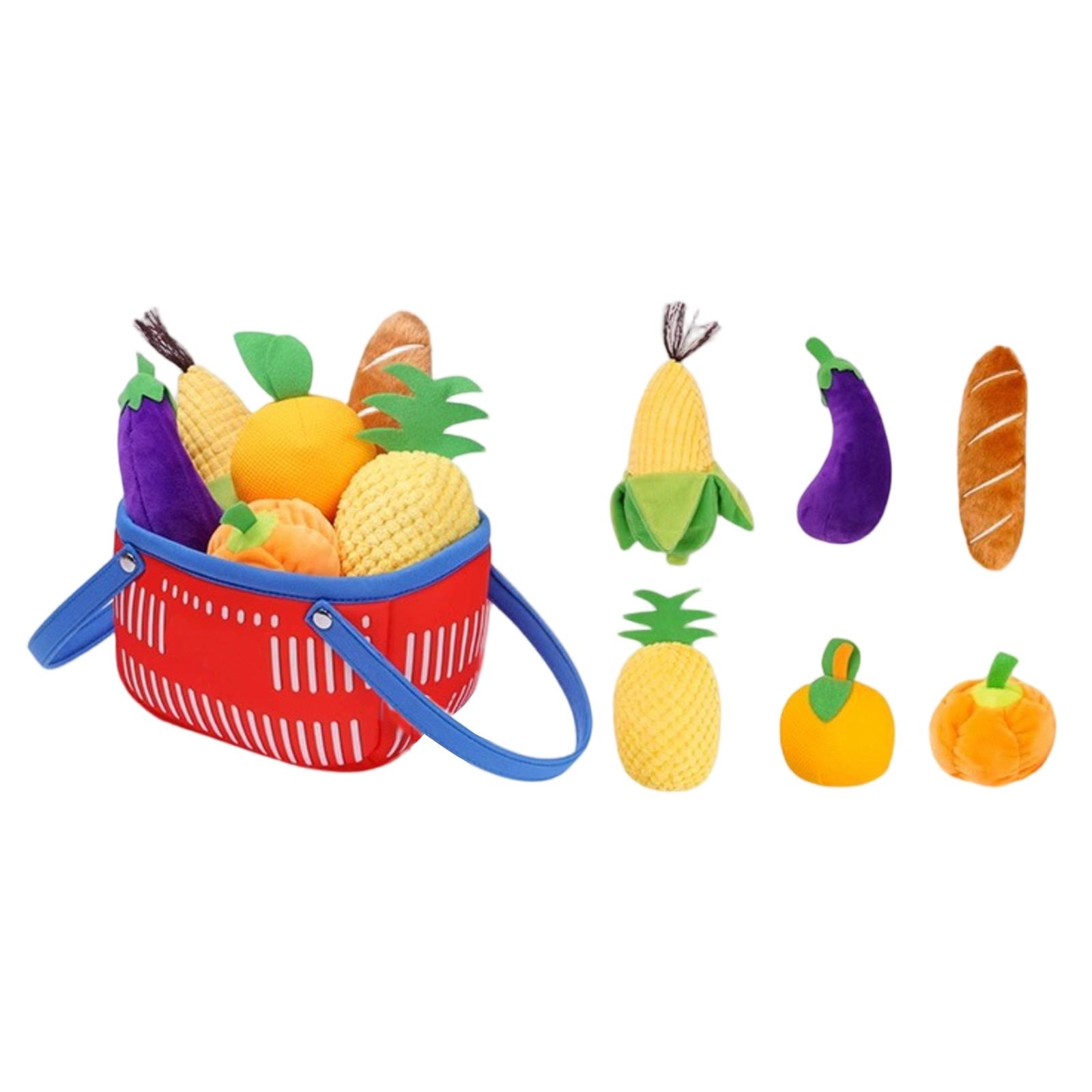 7 Pieces Toy Set, Color-Coded Fruit Vegetable Plush Toys, Sensory Toys, Suitable For Babies, Early Education Gift. One Size
7 Pieces Toy Set, Color-Coded Fruit Vegetable Plush Toys, Sensory Toys, Suitable For Babies, Early Education Gift. One Size