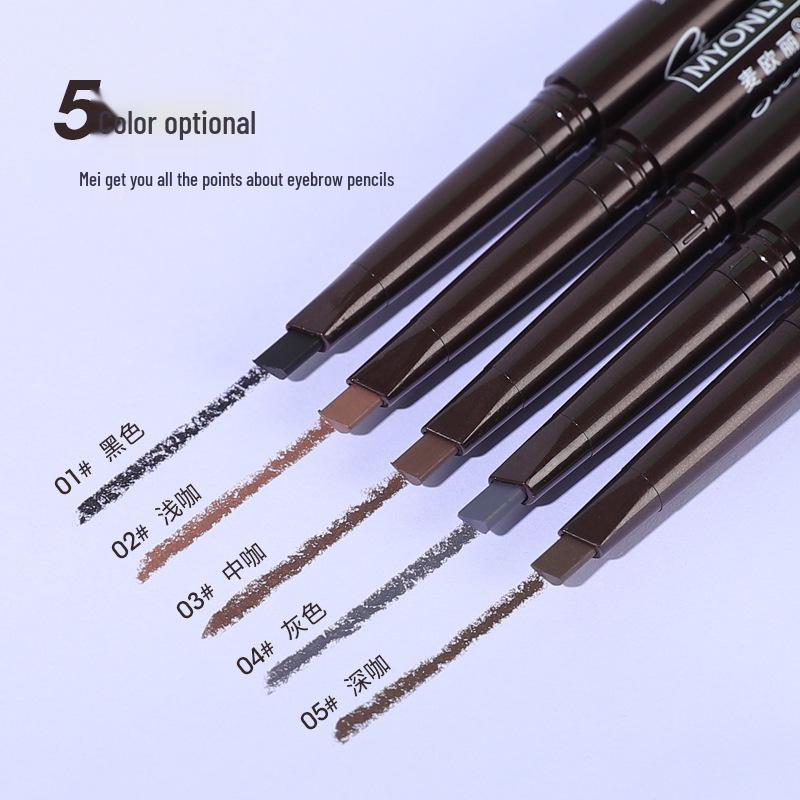 Maioli Waterproof Dual-Ended Triangular Rotating Eyebrow Pencil - Long-Lasting and Smudge-Proof.
Maioli Waterproof Dual-Ended Triangular Rotating Eyebrow Pencil - Long-Lasting and Smudge-Proof.