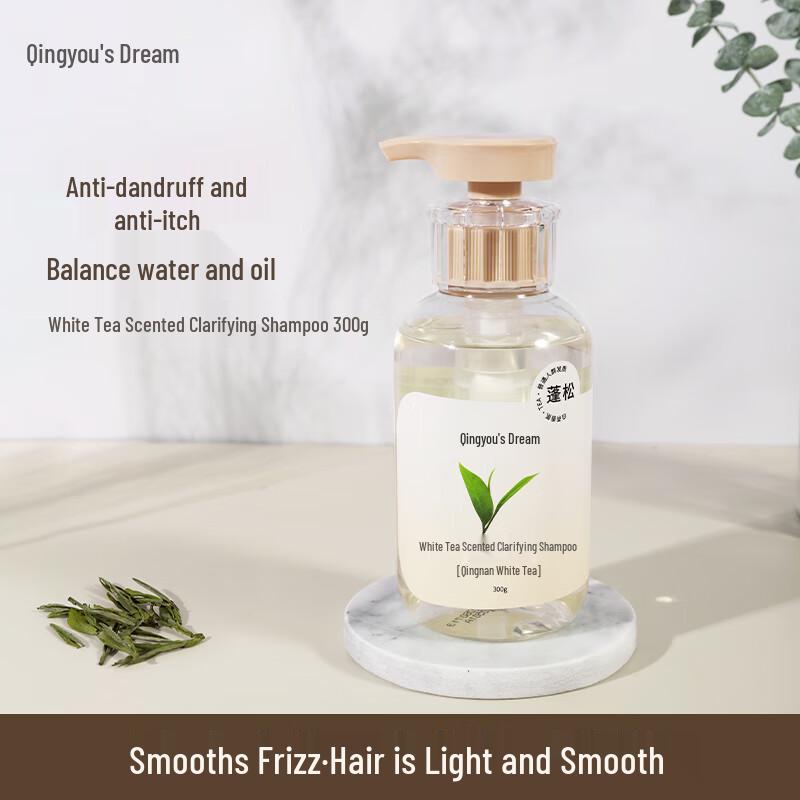 QingYouZhiMeng White Tea Purifying Shampoo
QingYouZhiMeng White Tea Purifying Shampoo