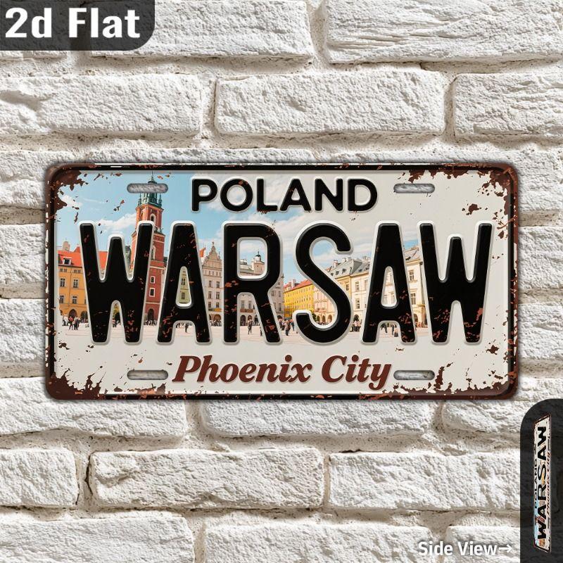 Vintage Metal License Plate Urban Sign Wall Art for Garage Cafe Bar Home Decor
Vintage Metal License Plate Urban Sign Wall Art for Garage Cafe Bar Home Decor