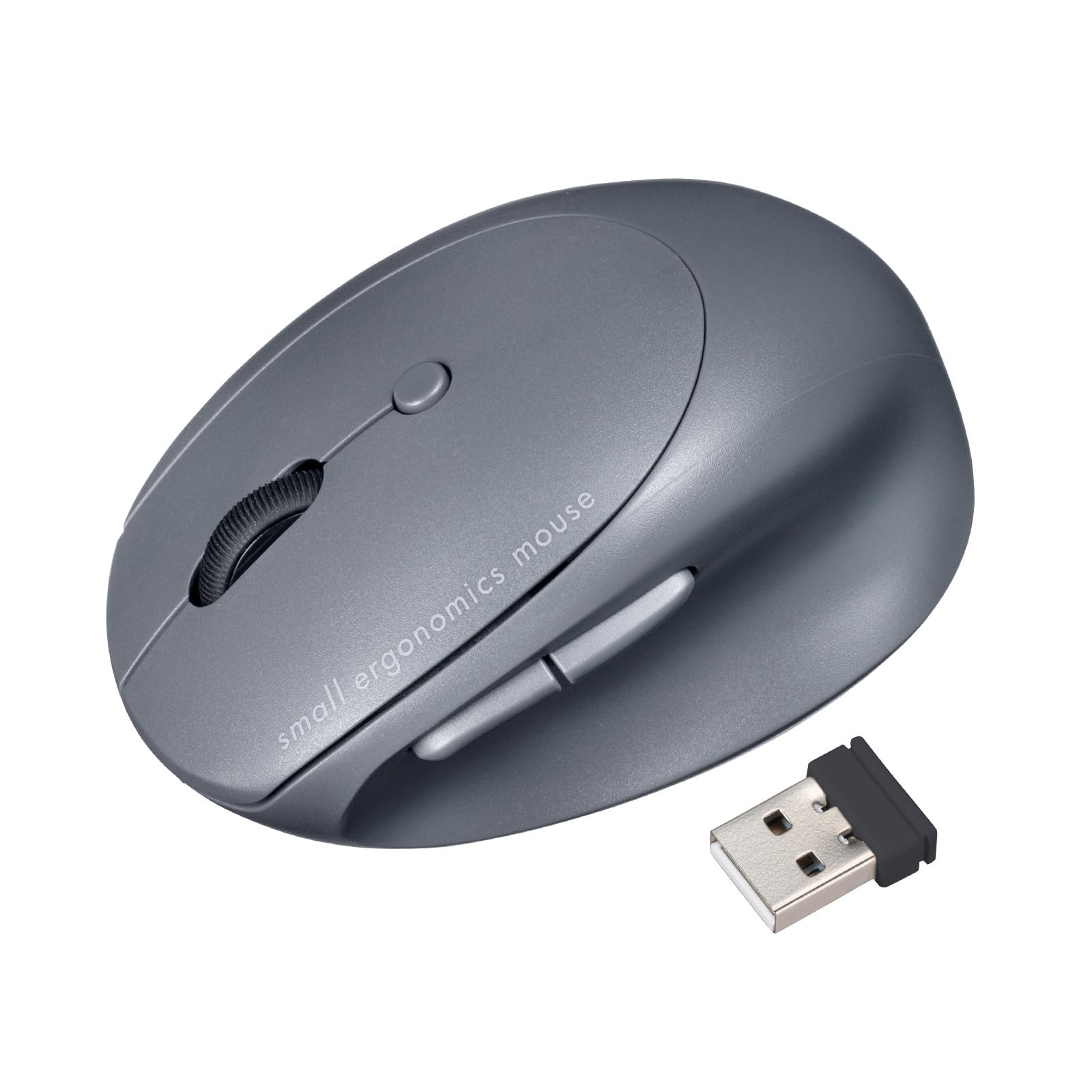 Sanwa Supply Silent Wireless Small Ergonomic Mouse 5 (Rechargeable, Buttons, Black) MA-EWBS522BK чорний 
Sanwa Supply Silent Wireless Small Ergonomic Mouse 5 (Rechargeable, Buttons, Black) MA-EWBS522BK чорний