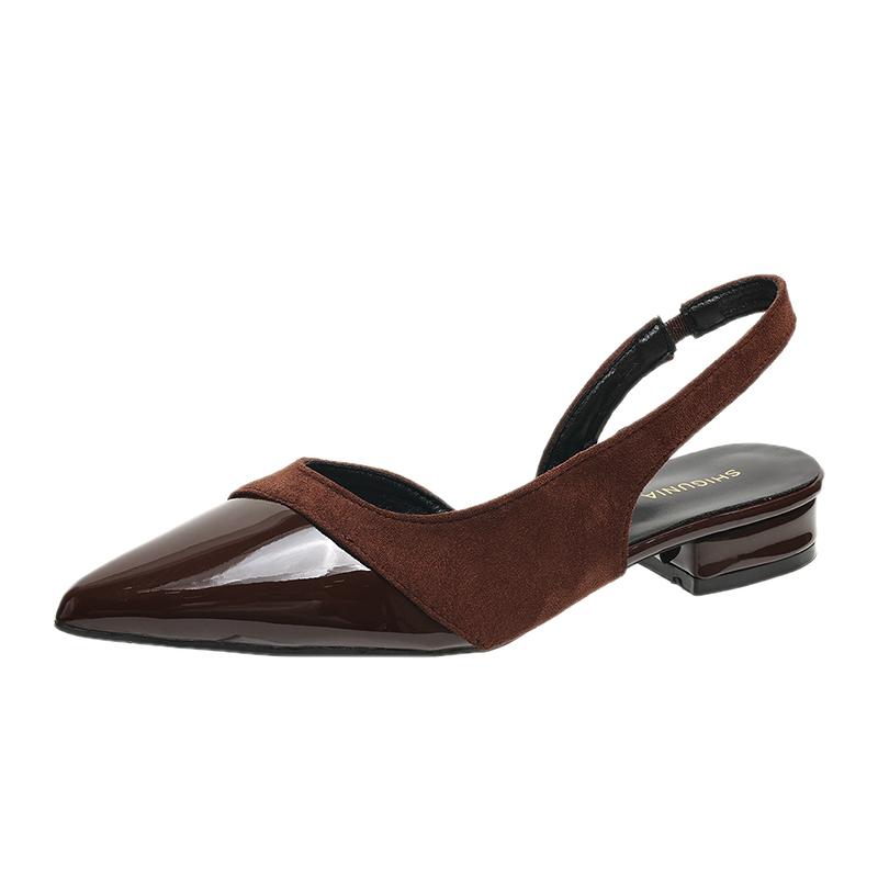 Fashion 2025 New Elegant Female Pointed High-heeled Sandals Spring and Summer Sexy Luxury Designer Fashion Shallow Baotou Sandals 35 шоколадный
Fashion 2025 New Elegant Female Pointed High-heeled Sandals Spring and Summer Sexy Luxury Designer Fashion Shallow Baotou Sandals 35 шоколадный