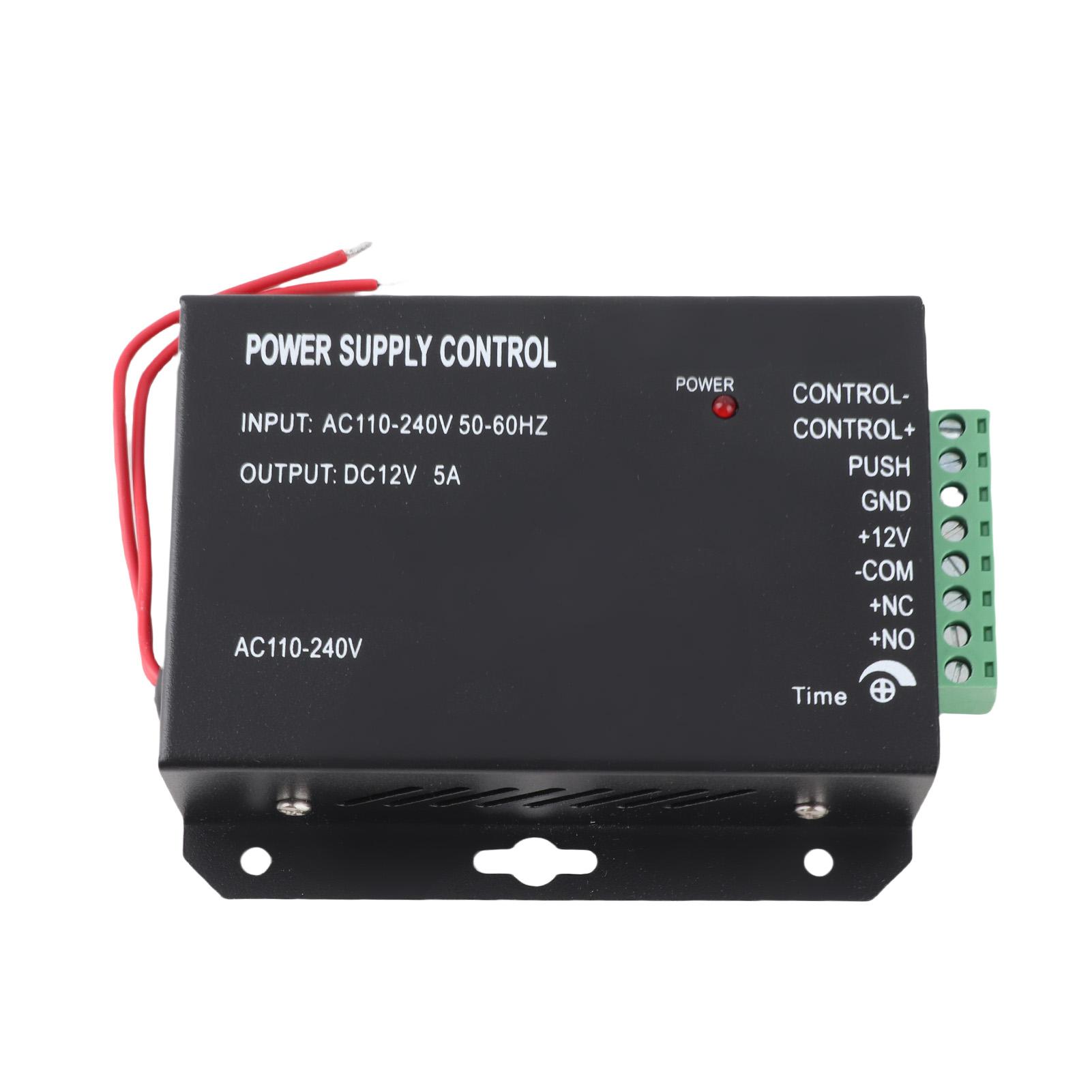 12V 5A Система защиты входа двери Контроль доступа Блок питания Черный 100 260В
12V 5A Система защиты входа двери Контроль доступа Блок питания Черный 100 260В