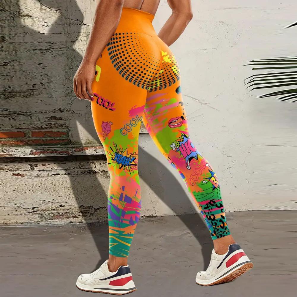 High-Elasticity Fitness Running Training Yoga Pants Orange Cartoon Lips High-Waisted Leggings 3XL
High-Elasticity Fitness Running Training Yoga Pants Orange Cartoon Lips High-Waisted Leggings 3XL