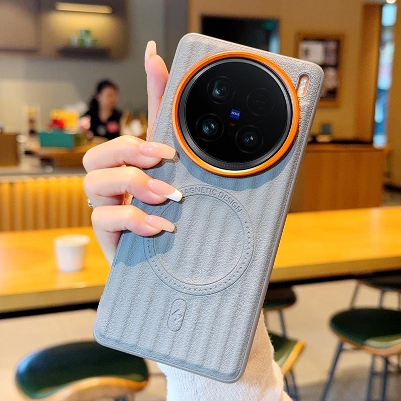 For Vivo X100 X100S Pro Ultra Case Magnetic Metal Alloy Camera Protection Independent Buttons Vegan Leather Case Cover PU Leather&vivo X100 Ultra
For Vivo X100 X100S Pro Ultra Case Magnetic Metal Alloy Camera Protection Independent Buttons Vegan Leather Case Cover PU Leather&vivo X100 Ultra