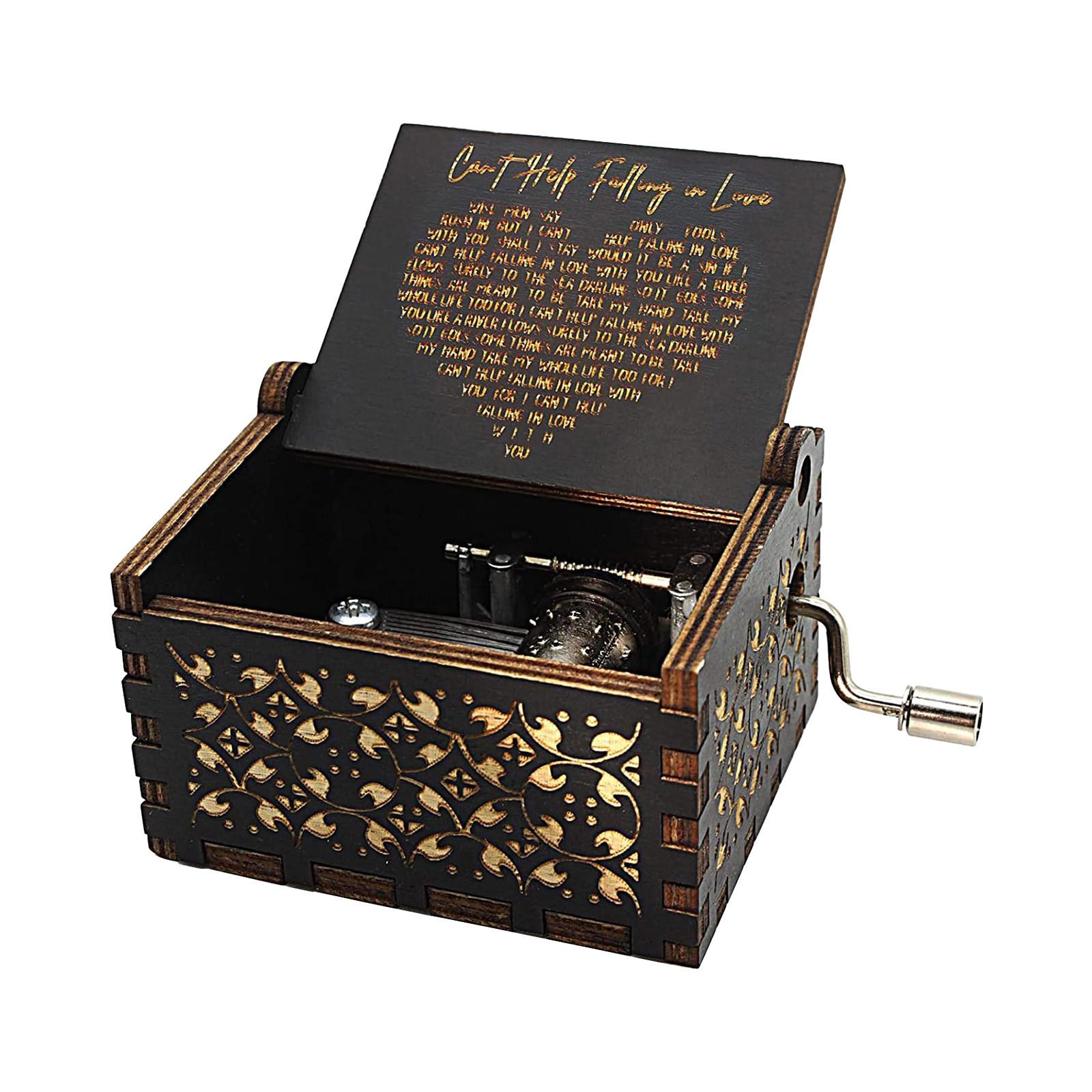 Can t Help Falling In Love Music Box, Birthday Gifts For Wife Girlfriend Women, Vintage Wooden Hand Crank Music Box, Valentine Wedding Anniversary
Can t Help Falling In Love Music Box, Birthday Gifts For Wife Girlfriend Women, Vintage Wooden Hand Crank Music Box, Valentine Wedding Anniversary