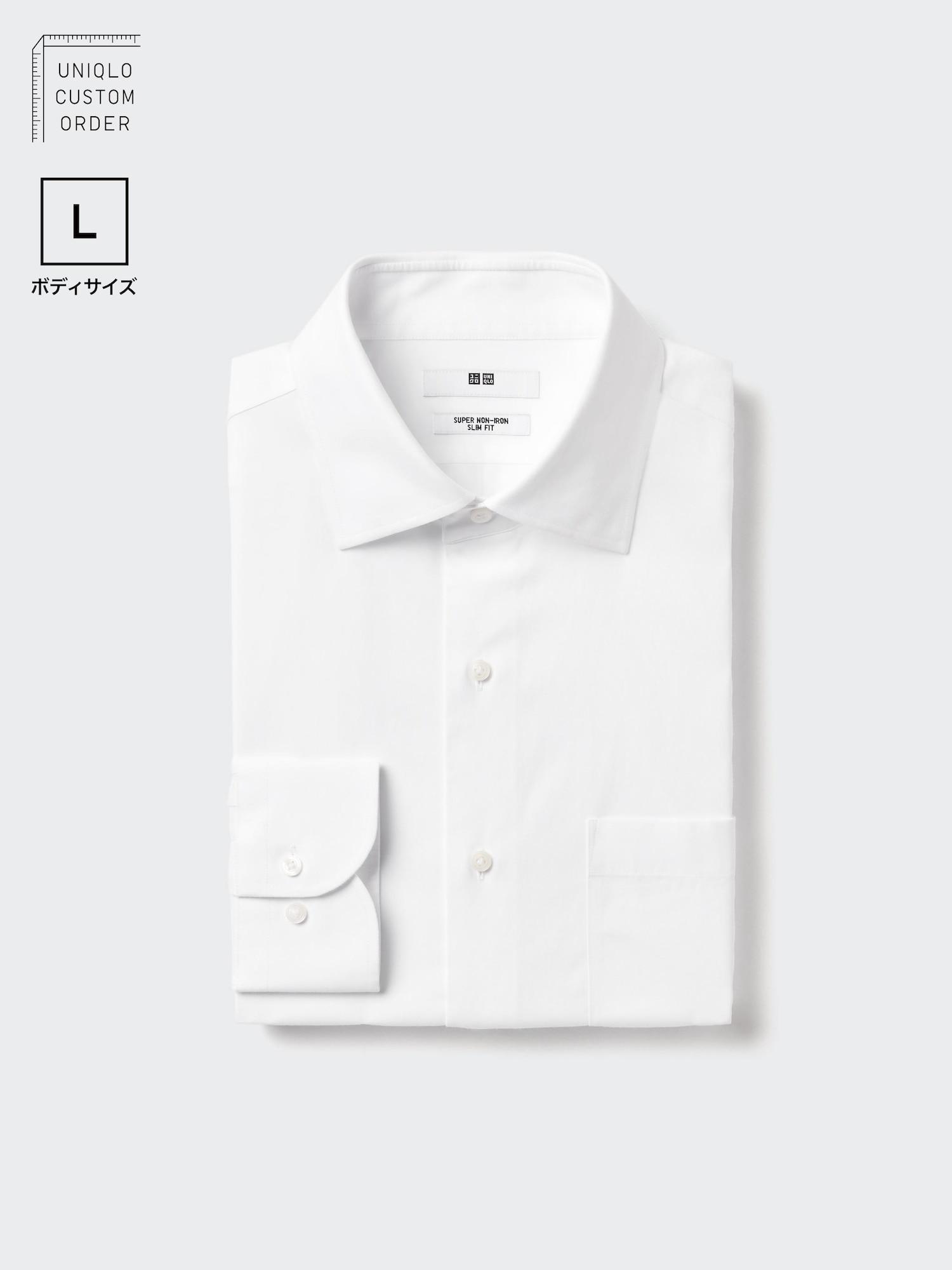 UNIQLO JAPAN Super non iron slim fit shirt semi wide color L size long sleeves 00 WHITE/42
UNIQLO JAPAN Super non iron slim fit shirt semi wide color L size long sleeves 00 WHITE/42