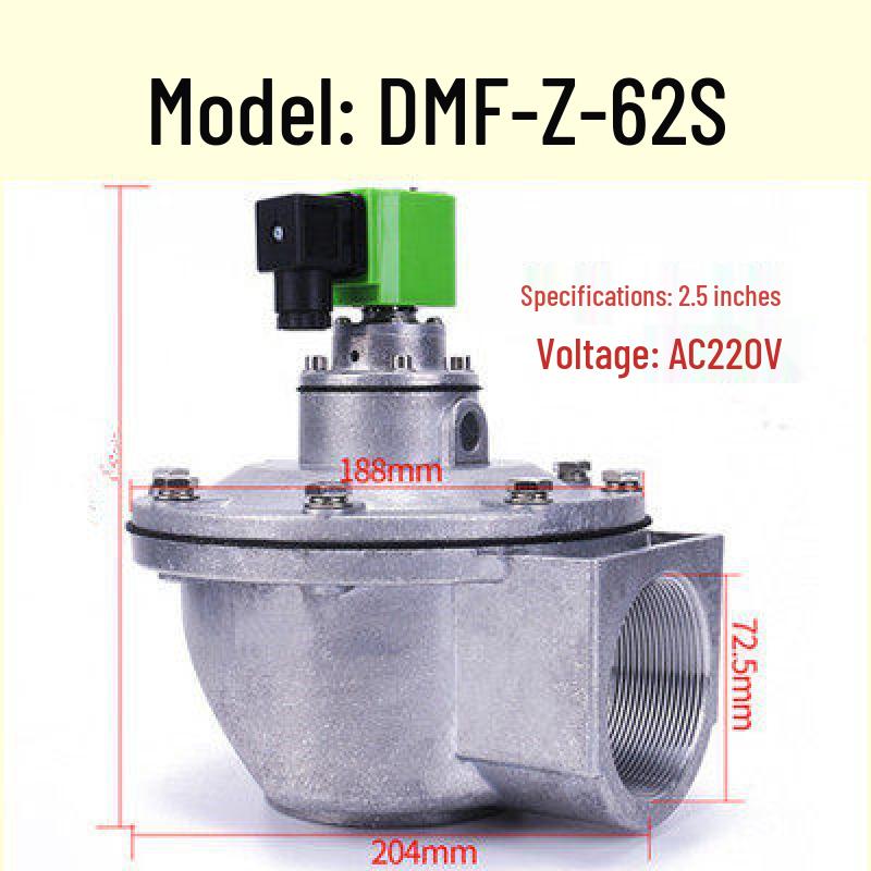 Jun Ding Ying Industrial Pulse Dust Collector Solenoid Valve
Jun Ding Ying Industrial Pulse Dust Collector Solenoid Valve