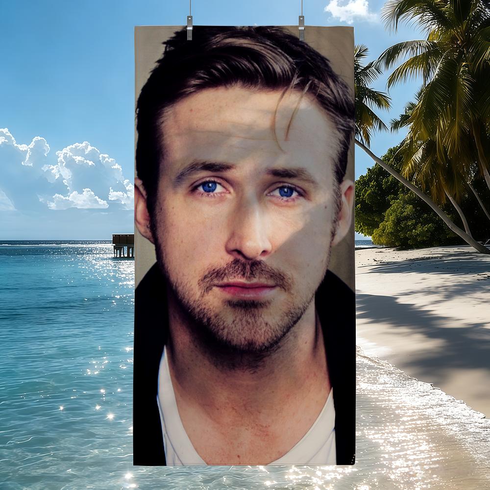 Ryan Gosling Towel Quick Drying Beach Towels Are Suitable For Swimming Pools Camping Yoga And The Gym W40*H60(CM)
Ryan Gosling Towel Quick Drying Beach Towels Are Suitable For Swimming Pools Camping Yoga And The Gym W40*H60(CM)
