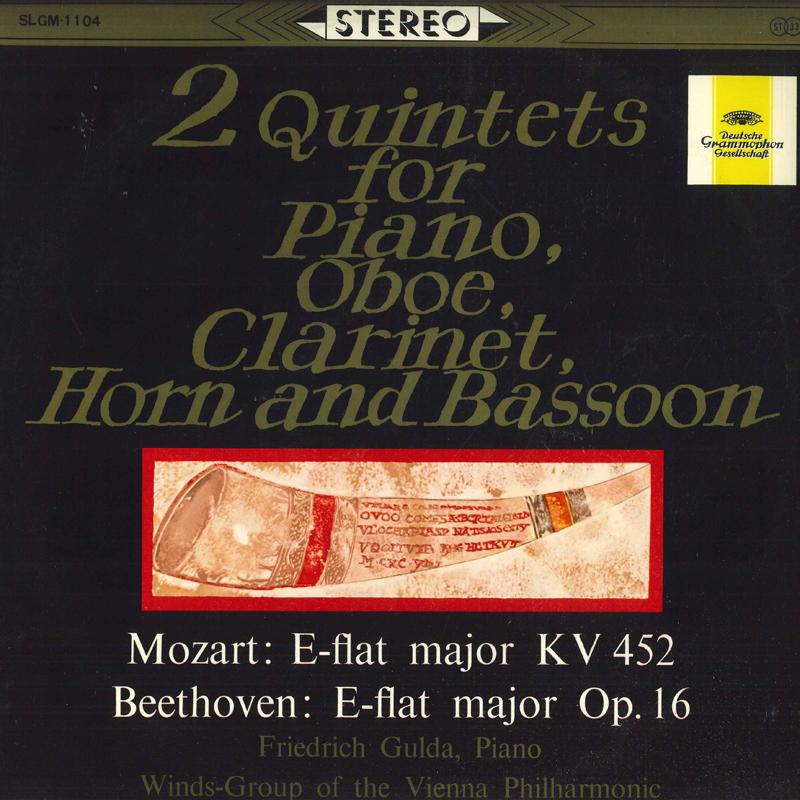 LP Record FRIEDRICH GULDA - Mozart: Quintet in E flat major for SLGM1104 DEUTSCHE GRAMMO Japan Classical Used
LP Record FRIEDRICH GULDA - Mozart: Quintet in E flat major for SLGM1104 DEUTSCHE GRAMMO Japan Classical Used