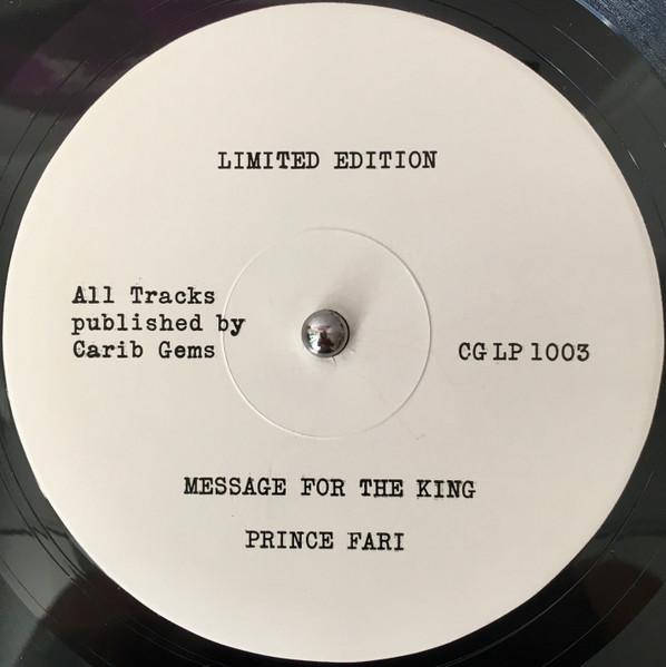 Виниловая пластинка PRINCE FAR I Message For The King CGLP1003 Carib Gems 1978 UK Регги Ска Даб Б/у
Виниловая пластинка PRINCE FAR I Message For The King CGLP1003 Carib Gems 1978 UK Регги Ска Даб Б/у
