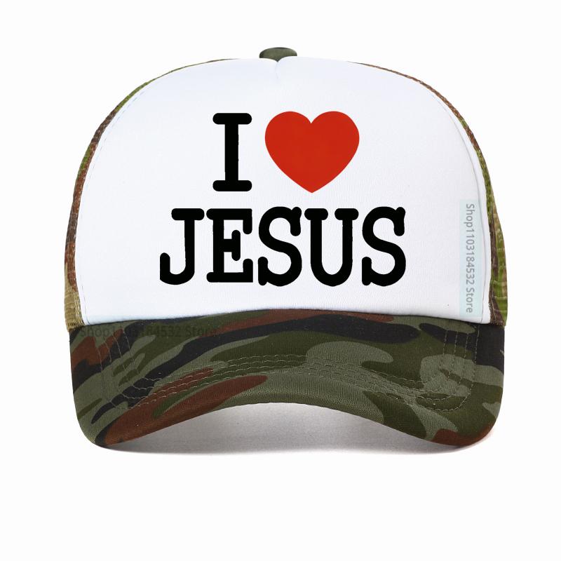 I Love Jesus Print Trucker Hat Summer Mesh Breathable Baseball Cap Women Sun Hats Cowboy Cap Unisex Summer Dad Hat Adjustable
I Love Jesus Print Trucker Hat Summer Mesh Breathable Baseball Cap Women Sun Hats Cowboy Cap Unisex Summer Dad Hat Adjustable