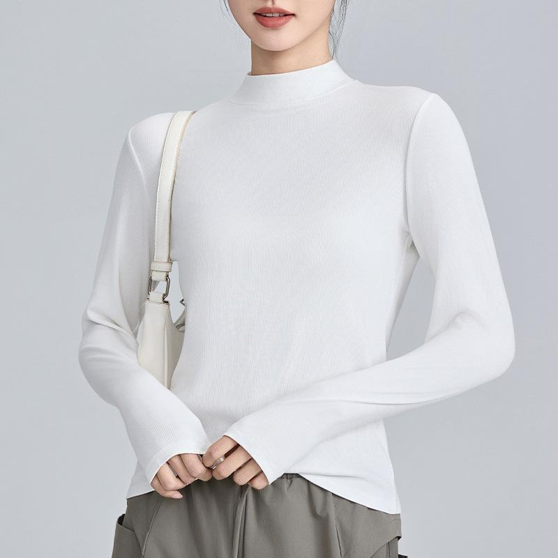 Женский топ с высоким эластичным модальным полуворотником-стойкой, облегающий, с длинным рукавом, для весны и осени 2025 2XL (70-80 kg)
Женский топ с высоким эластичным модальным полуворотником-стойкой, облегающий, с длинным рукавом, для весны и осени 2025 2XL (70-80 kg)