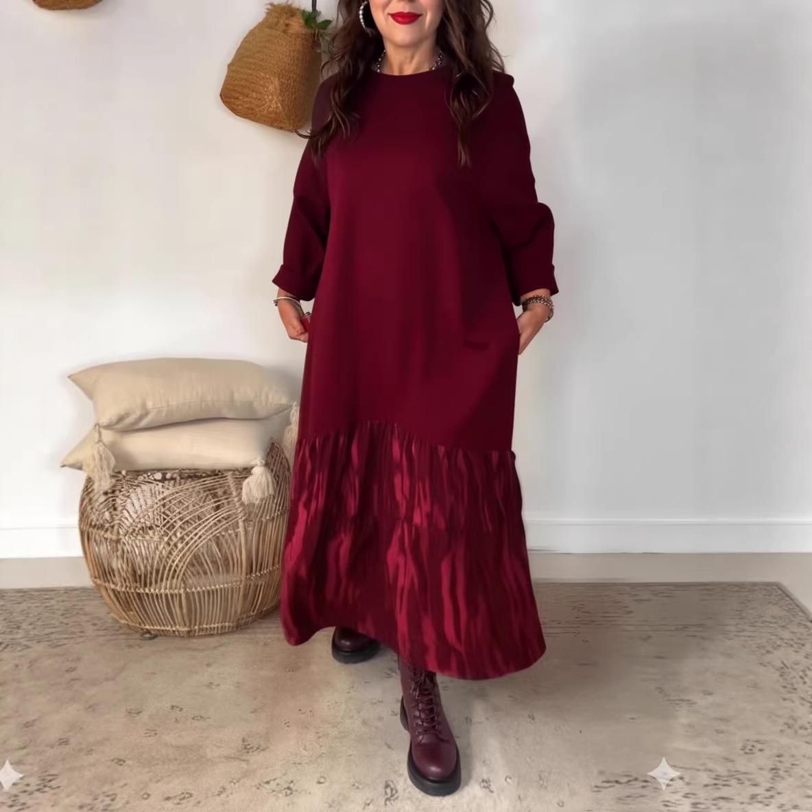 Spring 2026 Tie-Dye Patchwork Pleated Maxi Dress Extra Extra Large
Spring 2026 Tie-Dye Patchwork Pleated Maxi Dress Extra Extra Large