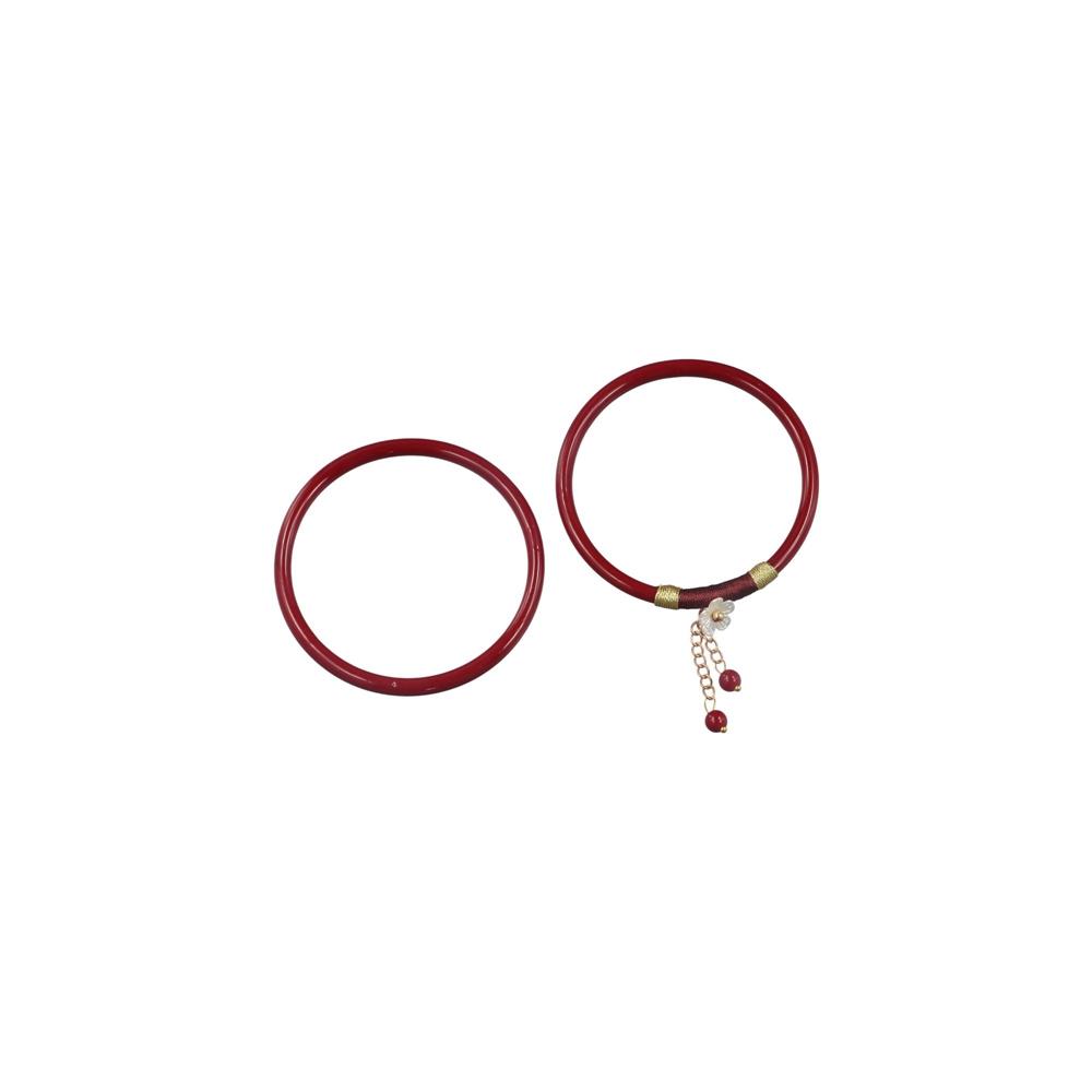 Style Friend Gift Flower Women Bangles Bracelet Vermilion Red Bangles Antique Bracelet 60mm красный
Style Friend Gift Flower Women Bangles Bracelet Vermilion Red Bangles Antique Bracelet 60mm красный