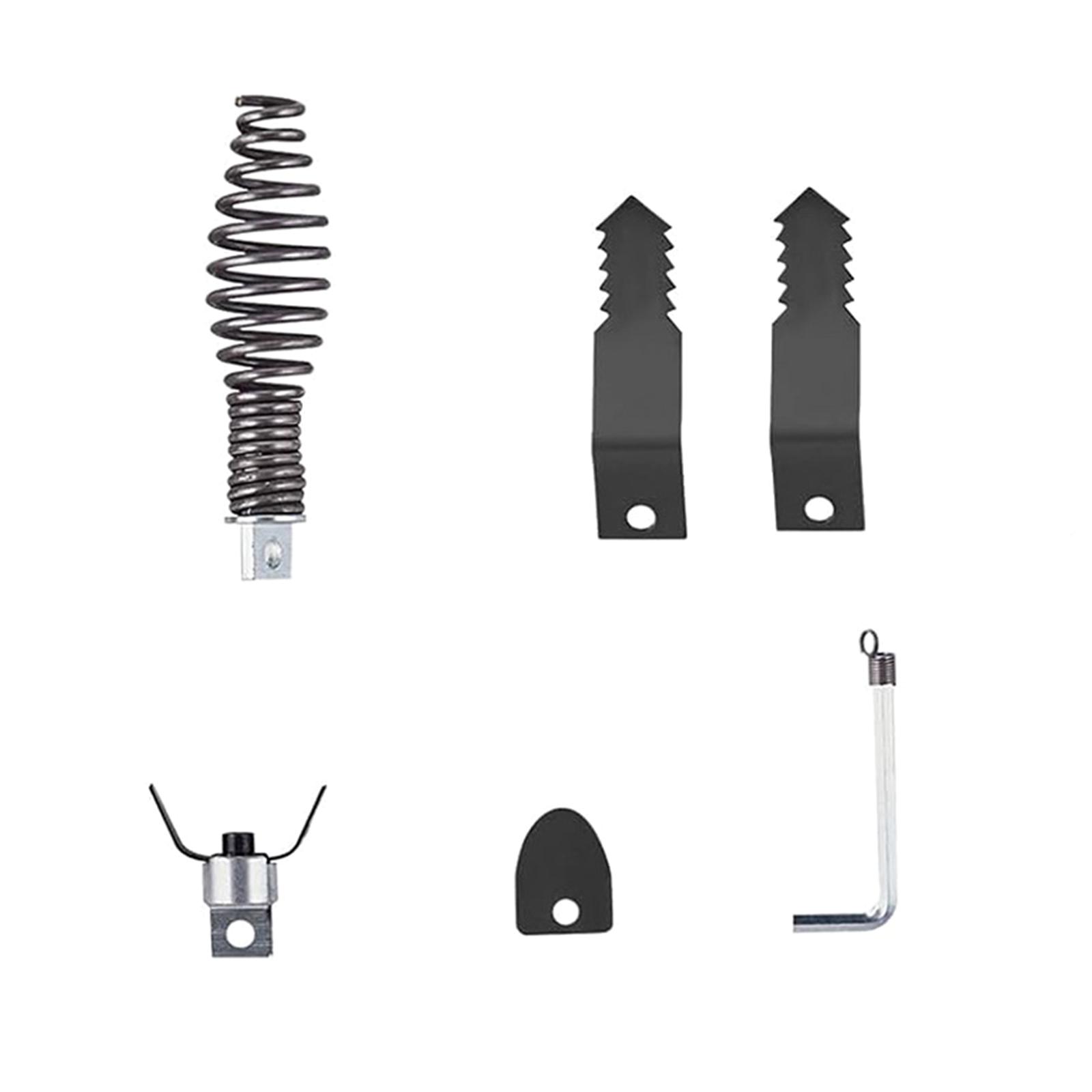 5 шт./Набор Шнек для прочистки труб Змея для прочистки труб Насадка для дрели для эффективной очистки труб диаметром 4-8 дюймов для VEVOR PioneerWorks
5 шт./Набор Шнек для прочистки труб Змея для прочистки труб Насадка для дрели для эффективной очистки труб диаметром 4-8 дюймов для VEVOR PioneerWorks