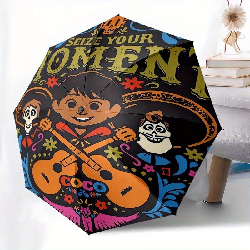 Disney Coco Miguel Cartoon Umbrella, Portable 3-Fold Compact Umbrella, Suitable for Camping, Hiking and Travel, Ideal Easter Birthday Gift f
Disney Coco Miguel Cartoon Umbrella, Portable 3-Fold Compact Umbrella, Suitable for Camping, Hiking and Travel, Ideal Easter Birthday Gift f