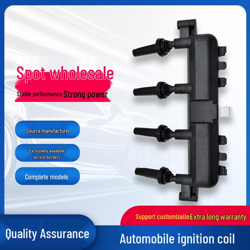 High-Voltage Ignition Coil for Peugeot Citroën (597078, 597079, 2526208, 96358649) 4-cylinder
High-Voltage Ignition Coil for Peugeot Citroën (597078, 597079, 2526208, 96358649) 4-cylinder