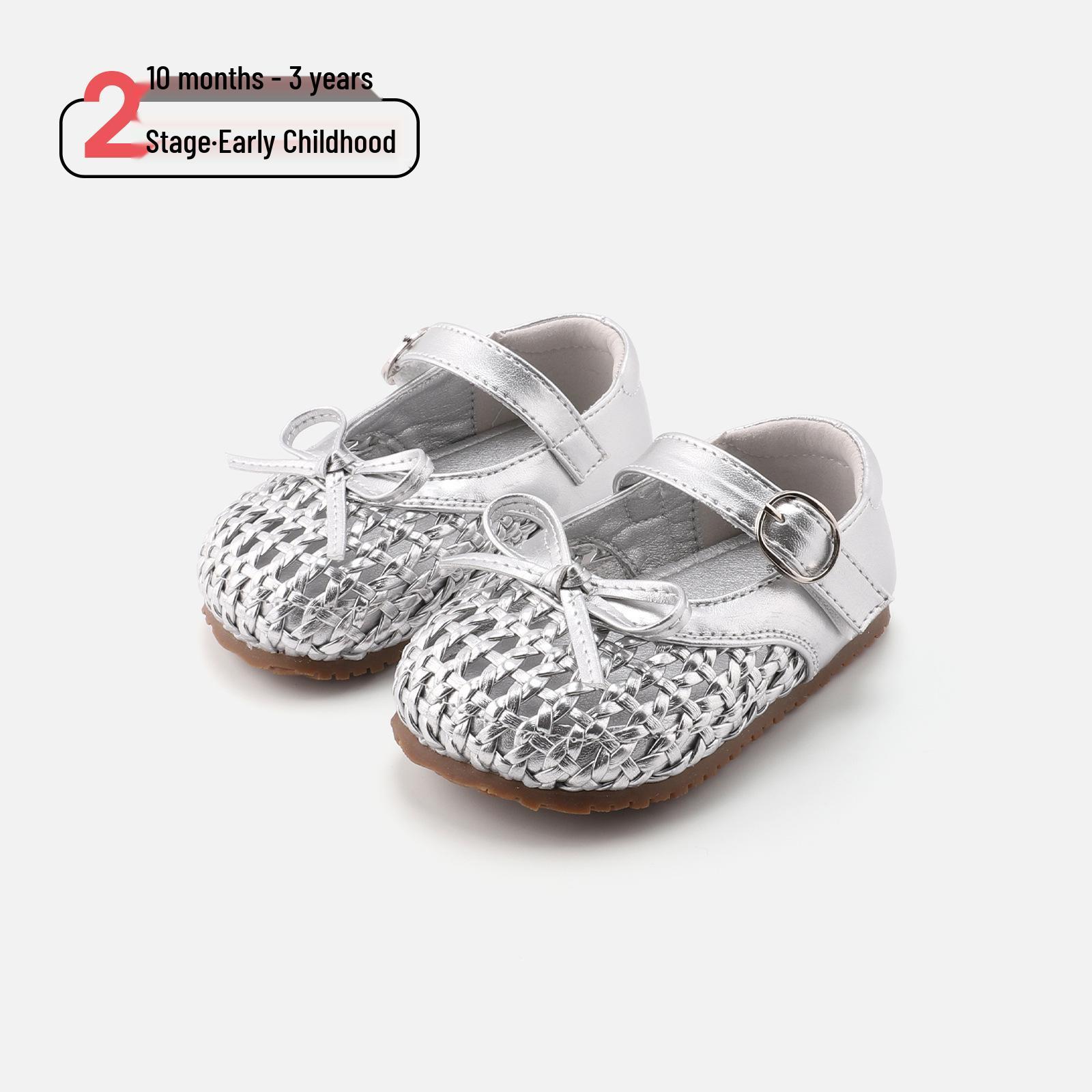 Spring 2026 Toddler Girls Soft-Soled Bow Shoes, Hollow-Out Knit Design Size 16 / Inner length 12.5cm
Spring 2026 Toddler Girls Soft-Soled Bow Shoes, Hollow-Out Knit Design Size 16 / Inner length 12.5cm