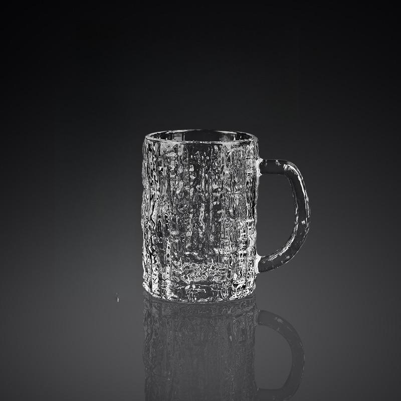 Кружка для крафтового пива из стекла большой вместимости, кружка-ледник, с узором коры, бытовая, с пояском для напитков, утолщенная чашка для воды 280-490ml
Кружка для крафтового пива из стекла большой вместимости, кружка-ледник, с узором коры, бытовая, с пояском для напитков, утолщенная чашка для воды 280-490ml