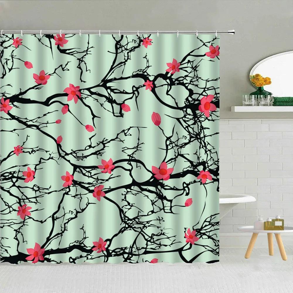 Занавеска для душа в ванную с цветущей сливой Водонепроницаемые шторы для дома Складные перегородки Аксессуары Ванна Спальни Дома RoXT6 150X180CM-59.06X70.8
Занавеска для душа в ванную с цветущей сливой Водонепроницаемые шторы для дома Складные перегородки Аксессуары Ванна Спальни Дома RoXT6 150X180CM-59.06X70.8