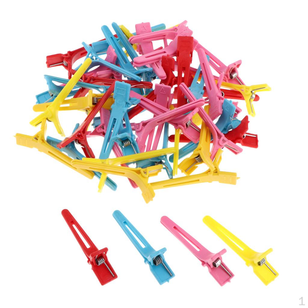 50 Duckbill Salon Hair Clips for DIY Sectioning, Hairpins, Women, 4.5 Cm
50 Duckbill Salon Hair Clips for DIY Sectioning, Hairpins, Women, 4.5 Cm